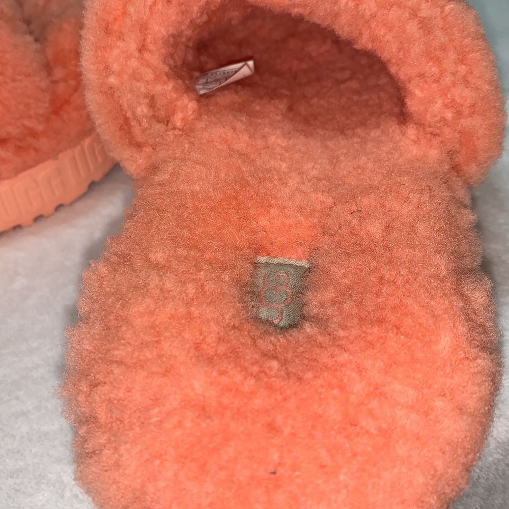 UGG FLUFFITA SLIDE BEVERLY PINK women’s size 9 - Picture 9 of 9